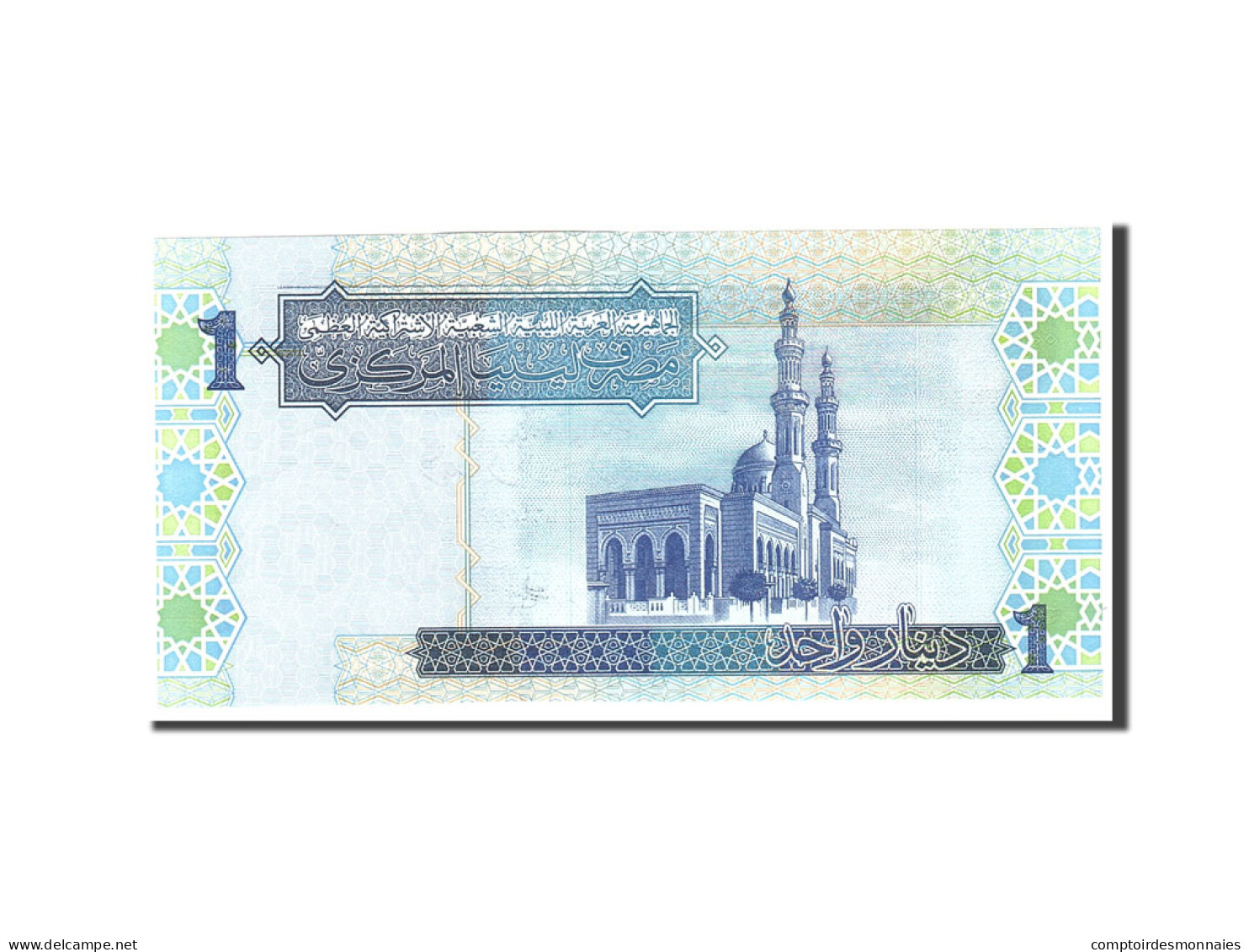 Billet, Libya, 1 Dinar, 2004, Undated, KM:68a, NEUF - Libya