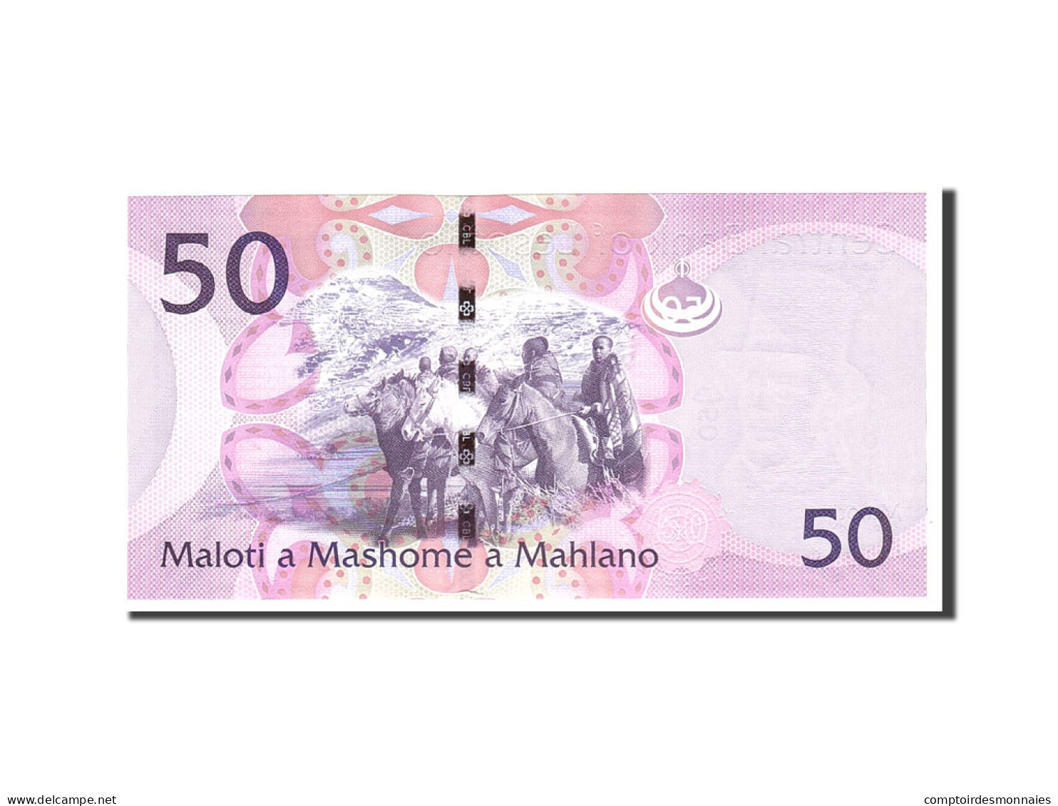 Billet, Lesotho, 50 Maloti, 2010, Undated, KM:23, NEUF - Lesoto