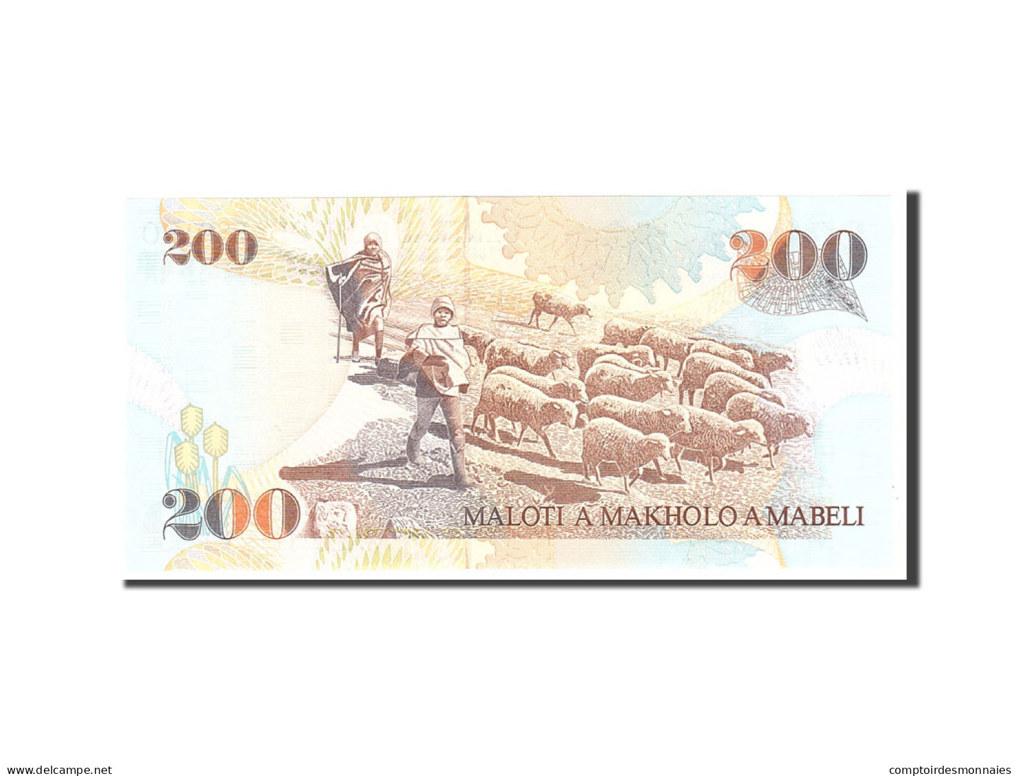 Billet, Lesotho, 200 Maloti, 1994, Undated, KM:20a, NEUF - Lesotho