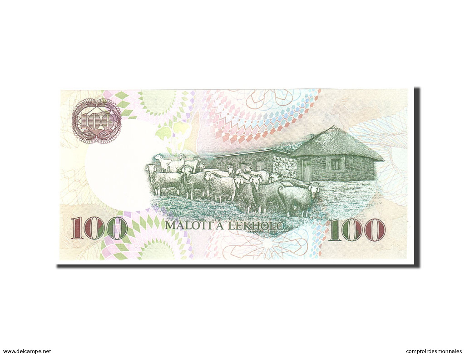 Billet, Lesotho, 100 Maloti, 2001, Undated, KM:19b, NEUF - Lesotho