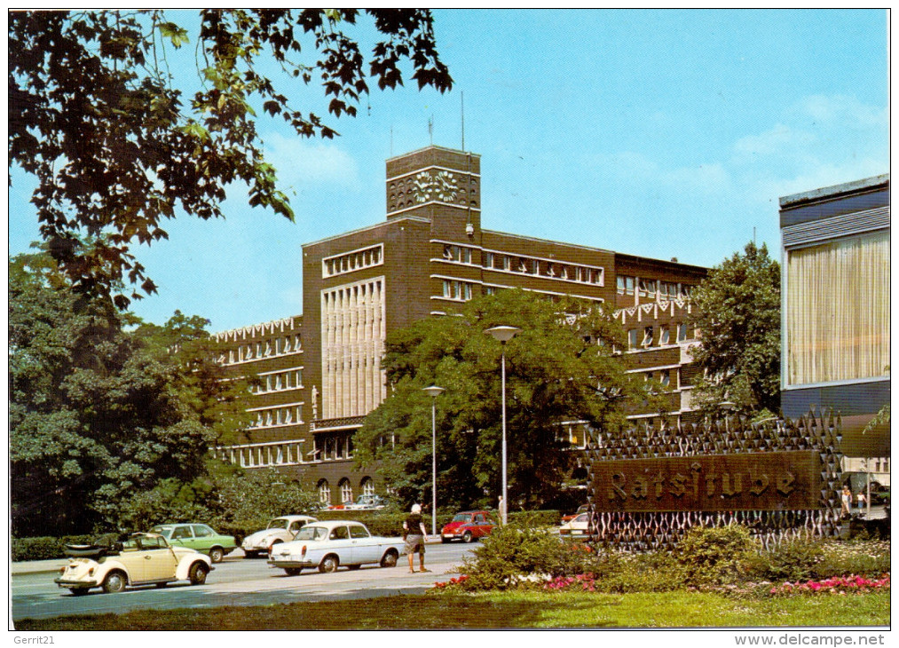 4200 OBERHAUSEN, Rathaus, VW Cabrio - Oberhausen