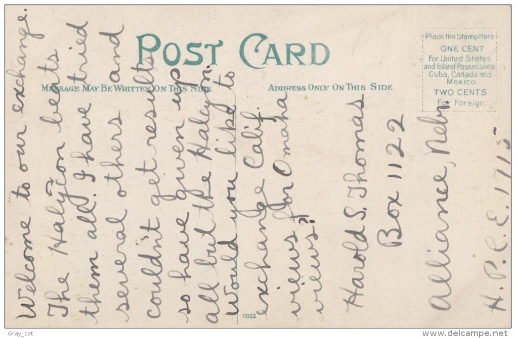 USA, Union Pacific R. R. Bridge, Omaha, Nebraska, Early 1900s, Used Postcard [16433] - Omaha