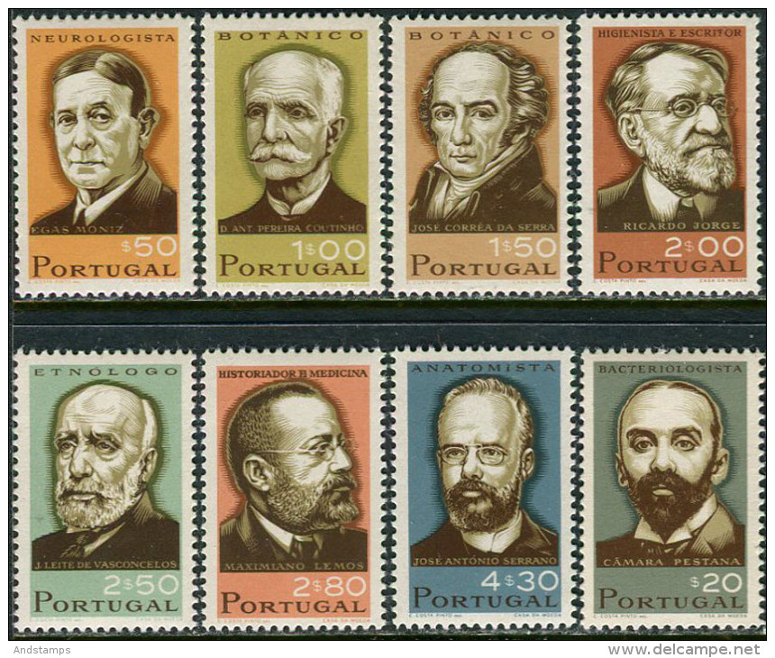 Portugal 1966. Michel #1015/22 MNH/Luxe. Medicine (Ts36) - Nuevos