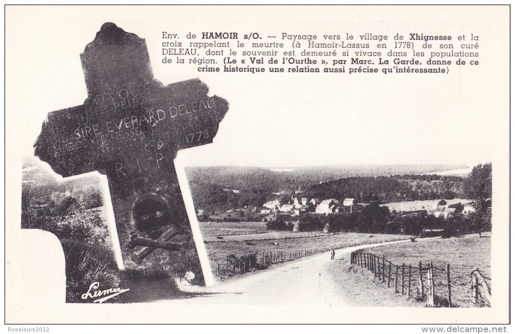 HAMOIR : Paysage Vers Le Village De XHIGNESSE - Hamoir