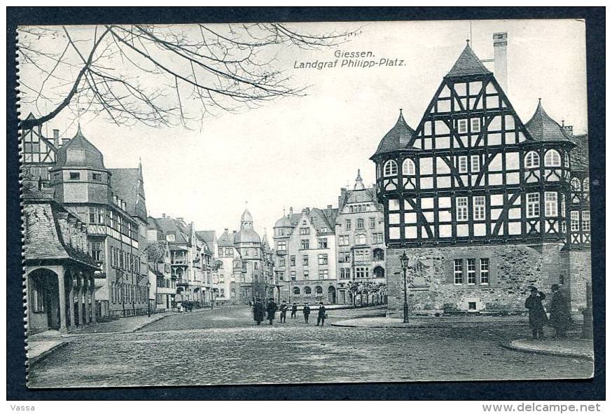 GIESSEN - Landgraf Philipp -platz. Germany - Giessen