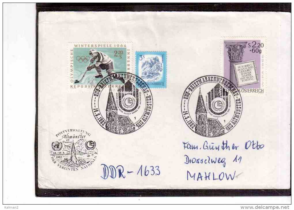 TEM7520   -    ALTMUENSTER  14.5.1982      /      UNO-BRIEFMARKENWERBESCHAU - Non Classificati