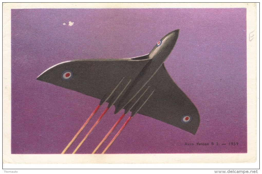 Avro Vulcan B2  -  Carte Postale Tobler - 1946-....: Moderne