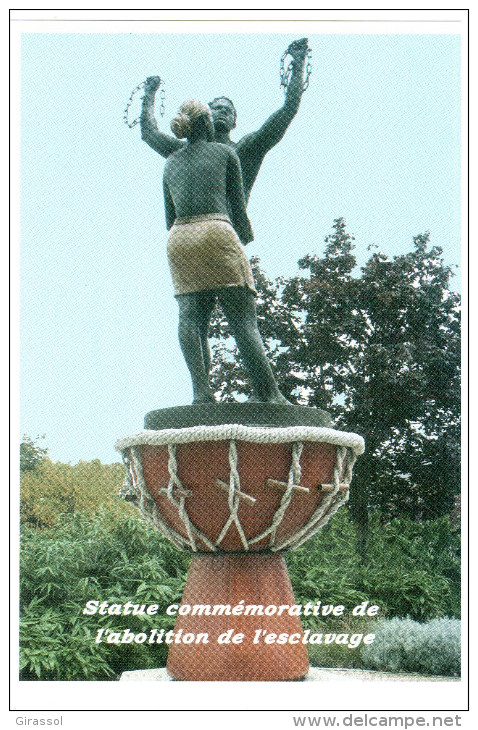 CPM DRANCY STATUE ABOLITION DE L ESCLAVAGE - Drancy