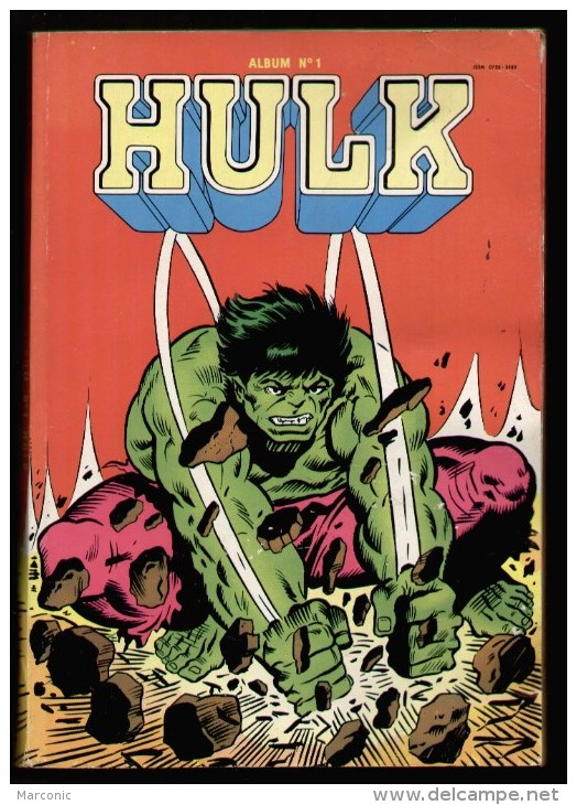 HULK  -  Album N° 1 - Nouvelle Formule Couleurs - Hulk