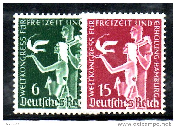 TERZO REICH 1936 ,  Unificato N. 577/578  * - Nuovi