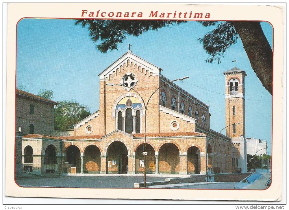 O1413 Falconara Marittima (Ancona) - Chiesa Di Sant'Antonio / Non Viaggiata - Altri & Non Classificati