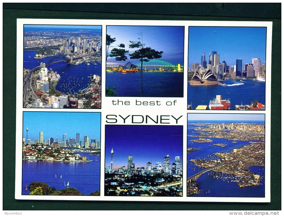 AUSTRALIA  -  Sydney  Multi View  Unused Postcard - Sydney