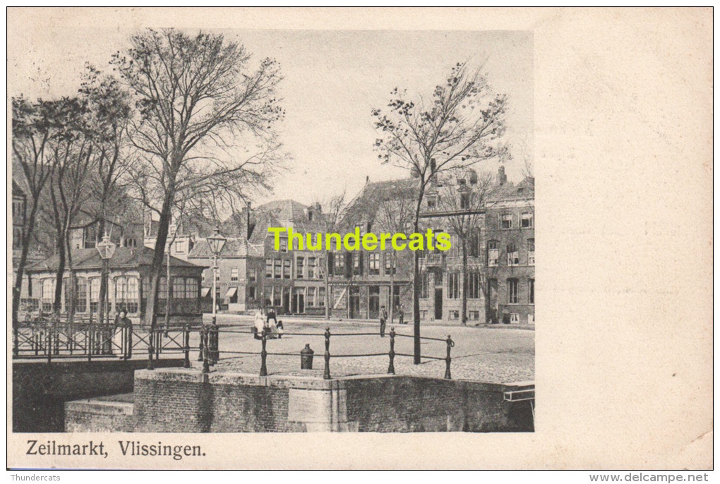 CPA VLISSINGEN ZEILMARKT - Vlissingen