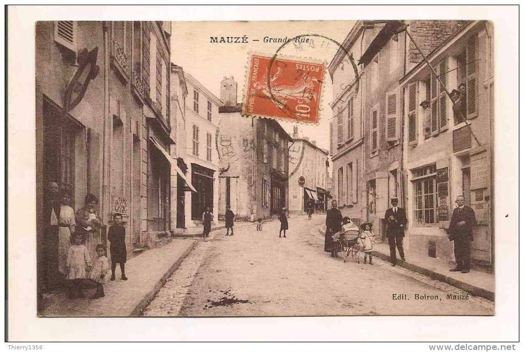 19 Mauzé  Grande Rue - Mauze Sur Le Mignon
