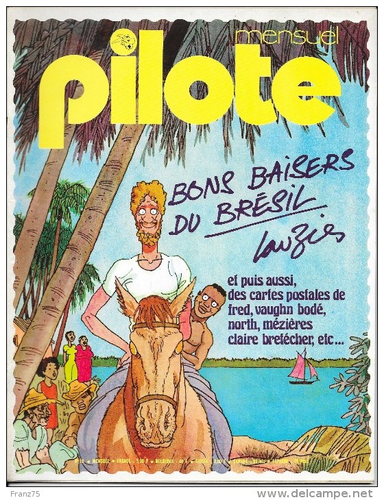 Mensuel PILOTE-N°15- -1975-TBE - Pilote