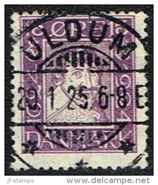 1924. 300th Anniversary Of The Post Office. 15 Øre Violet Chr. IV Facing Right LUX ULDU... (Michel: 132) - JF164713 - Ungebraucht