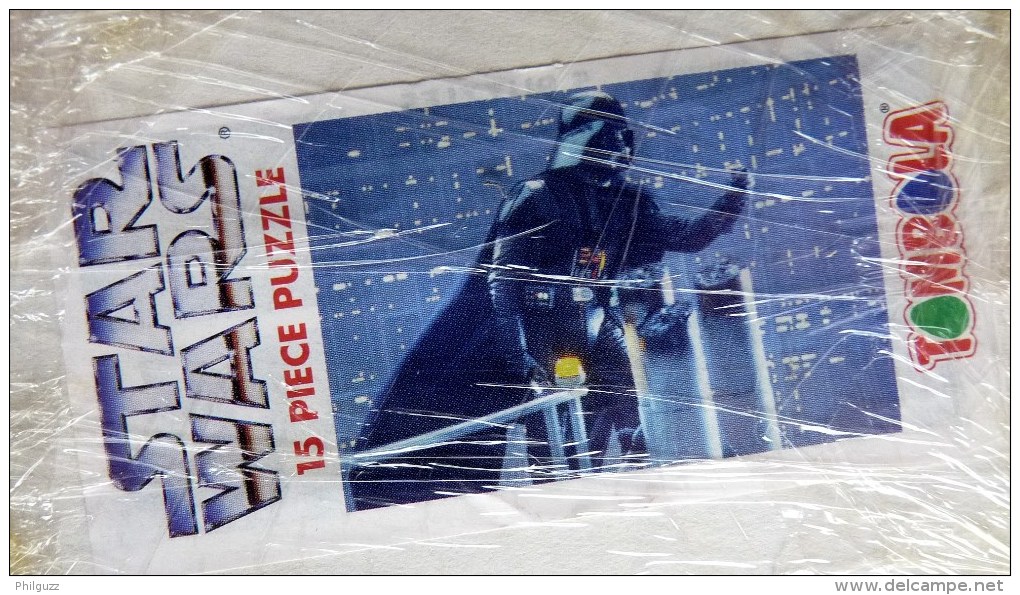 PAS KINDER PUZZLE TOMBOLA STAR WARS 1997 COMPLET AVEC BPZ DARK VADOR DARTH VADER - Puzzles