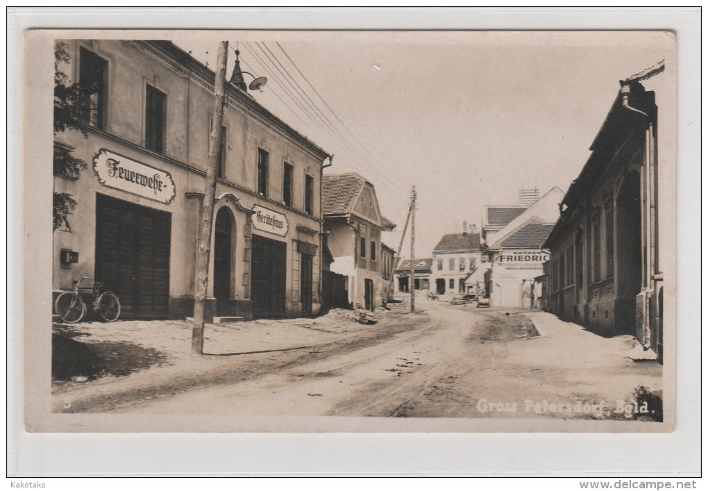 Großpetersdorf / GROSS PETERSDORF , Austria , Old Postcard / Ansichtkarte , Travelled 1935. - Oberwart