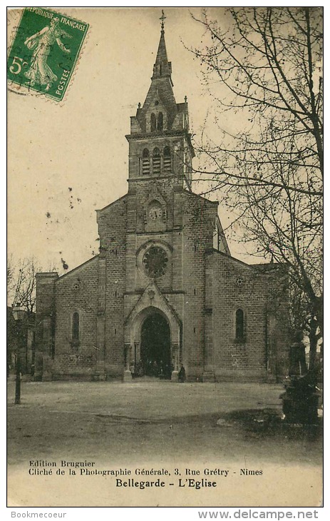 30 BELLEGARDE    L´EGLISE - Bellegarde