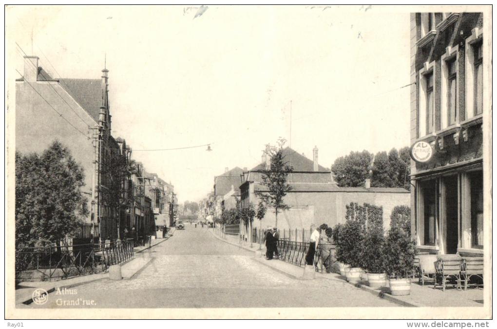 BELGIQUE - LUXEMBOURG - AUBANGE - ATHUS - Grand'rue. - Aubange