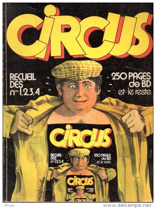 Circus - Recueil Des N°s 1,2,3 Et 4 - Circus