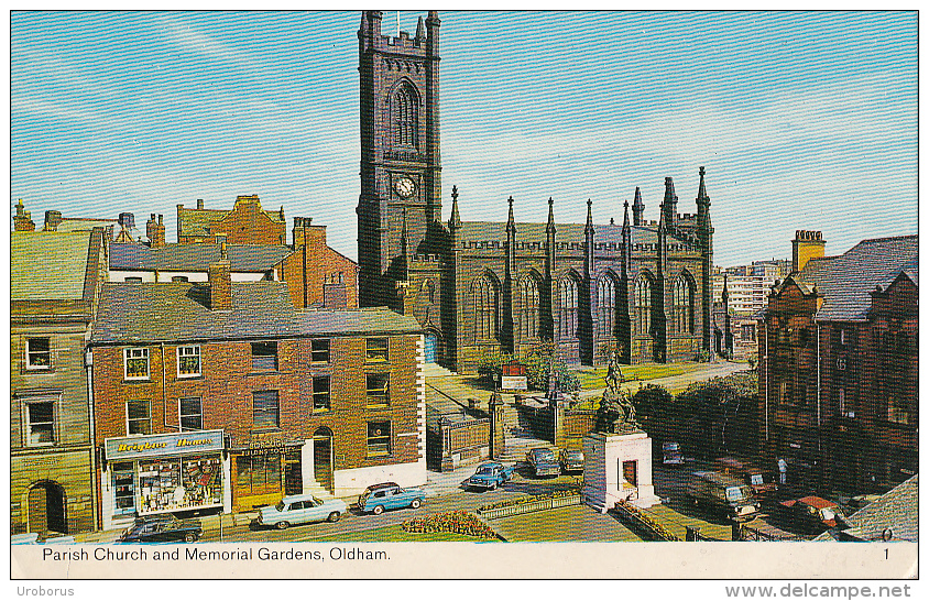 ENGLAND - Oldham - Parish Church And Memorial Gardens - Manchester