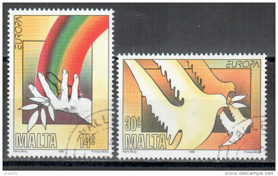 Malta / Malte 1995 Satz/set EUROPA Gestempelt/used - 1995