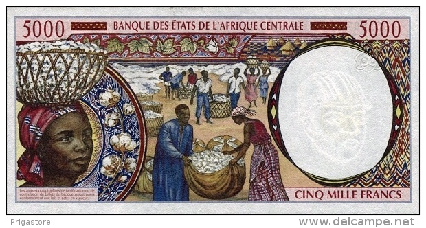 East African States - Afrique Centrale Tchad 1999 Billet 2000 Francs Pick 604 E Neuf UNC - Tchad