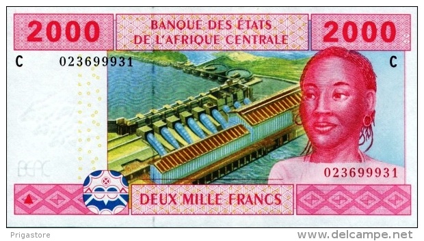 East African States - Afrique Centrale Tchad 2002 Billet 2000 Francs Pick 608 Neuf 1er Choix UNC - Tchad