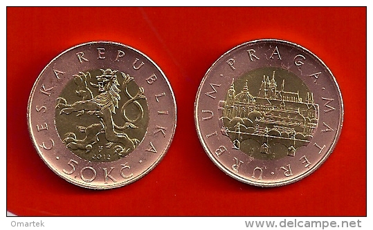 Czech Republic Tschechische Republik TSCHECHIEN 2012 50 Kc Umlaufmünze UNC Circulating Coin - Czech Republic