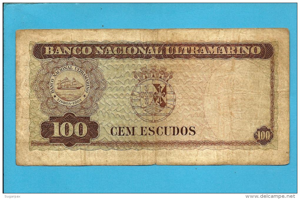 TIMOR - 100 ESCUDOS - 02.01.1959 - P 24 - Sign. 2 - JOSÉ CELESTINO DA SILVA - PORTUGAL - Timor