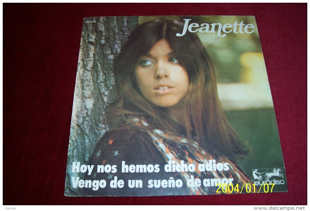 JEANETTE °  HOY NOS HEMOS DICHO ADIOS - Otros - Canción Española