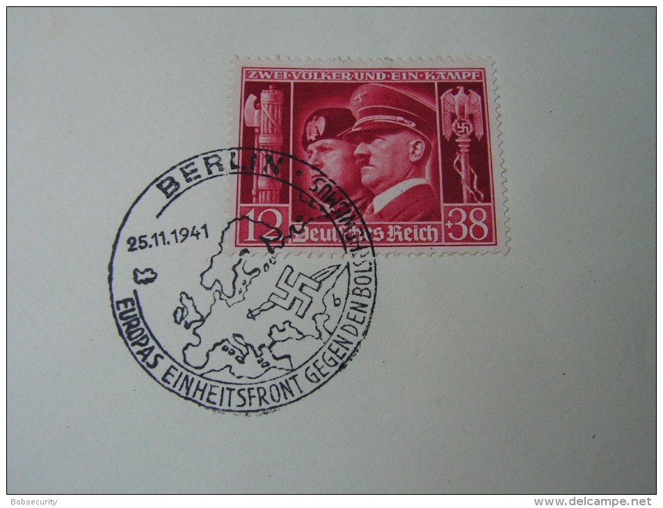 == DR SST Berlin Auf 763  1941 - Storia Postale