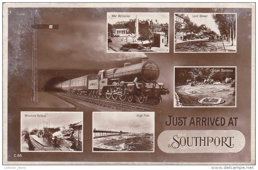 Southport, Views With Train - Southport
