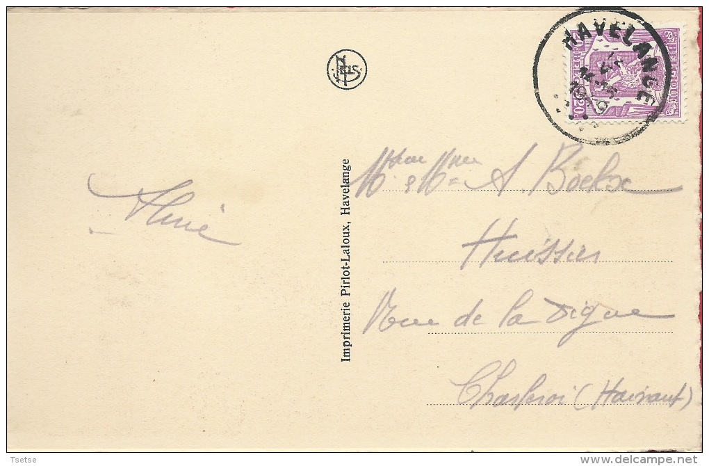 Havelange - Le Monument Et La Place - 1949 ( Voir Verso ) - Havelange
