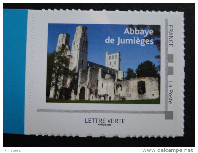 2016_01. Collector Haute-Normandie. Abbaye De Jumieges. Adhésif Neuf [eglise Church] - Collectors