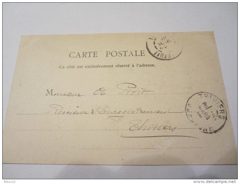 CPA   CHATEAU D HAUTEFORT 1904 - Other & Unclassified