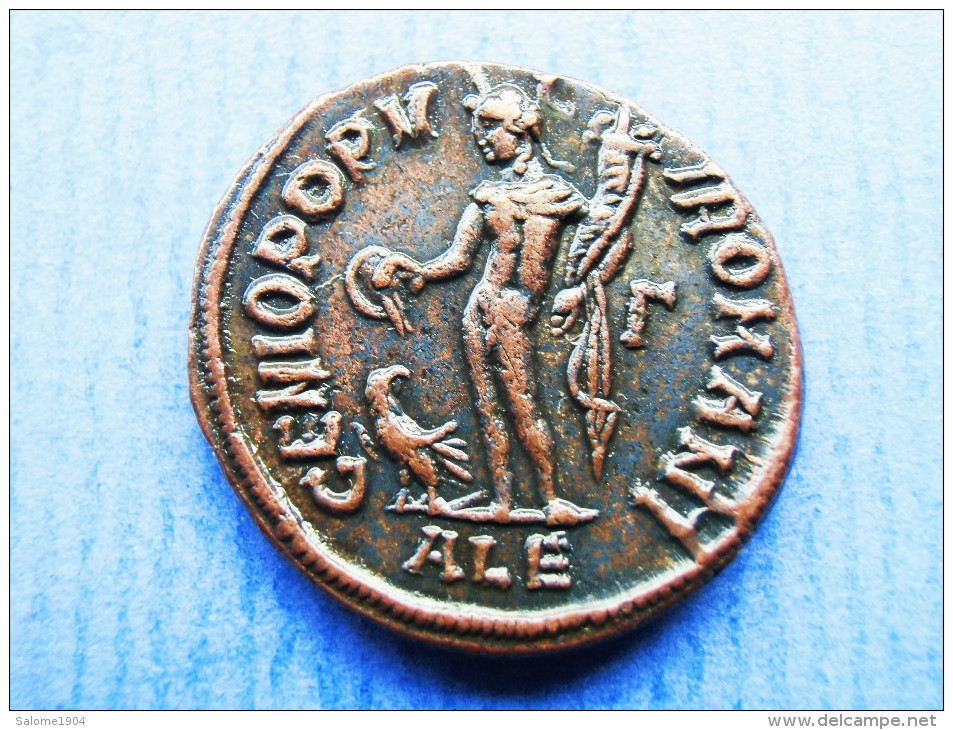 MAXIMIANUS Herculius (285-310) Follis Alexandria GENIO POPVLI ROMANI - Die Tetrarchie Und Konstantin Der Große (284 / 307)
