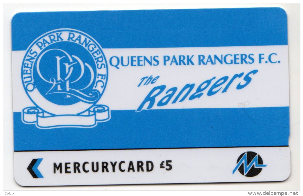 ROYAUME UNI MERCURYCARD TELECARTE SPORT FOOT QUEENS PARK RANGERS F.C. - Sport