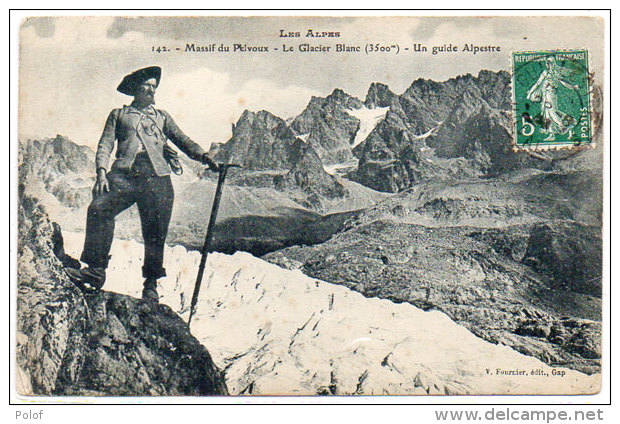 Massif Du Pelvoux - Le Glacier Blanc - Un Guide Alpestre  (83987) - Other & Unclassified