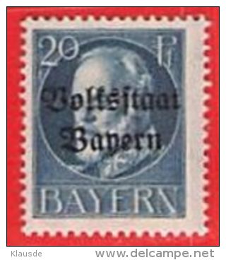 MiNr.121 A   Xx Altdeutschland Bayern - Ungebraucht