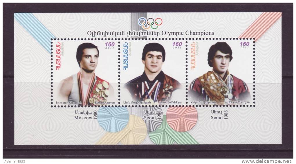 Armenia 2012, Olympic Champions, SS  - MNH ** - Armenia