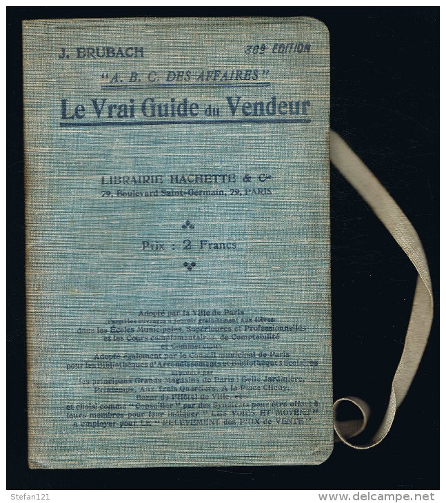 Le Vrai Guide Du Vendeur - J. Brubach - 1918 - 40 Pages 17,8 X12 Cm - Autres & Non Classés