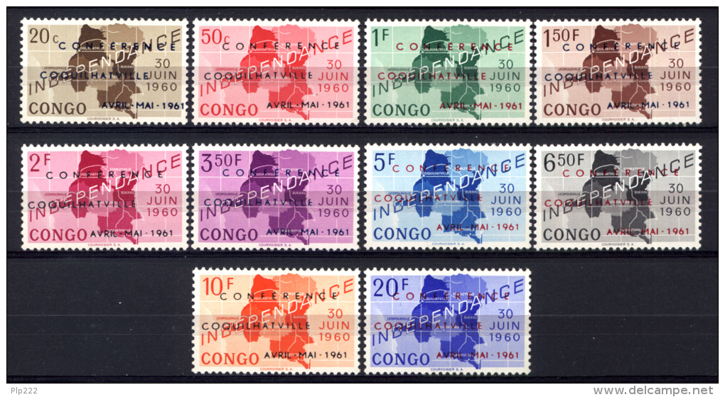 Congo 1961 Y.T.420/29 **/MNH VF - Altri & Non Classificati