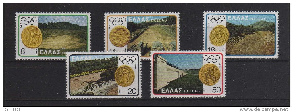 1980 - Grecia - Sc. - MNH - Verano 1980: Moscu