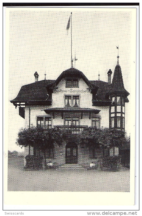 SEMPACH: Gasthaus Sempacherhof 1952 - Sempach