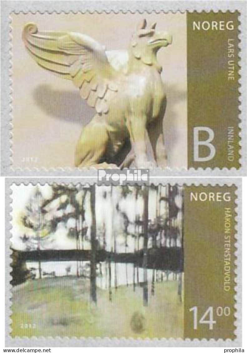 Norwegen 1772-1773 (kompl.Ausg.) Postfrisch 2012 Kunst - Unused Stamps