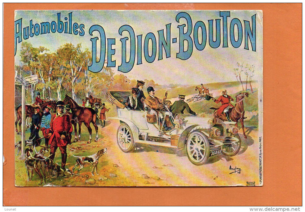 Publicité - Automobiles De DION BOUTON -Nos Vieilles Affiches - éditions F.NUGERON - Autres & Non Classés