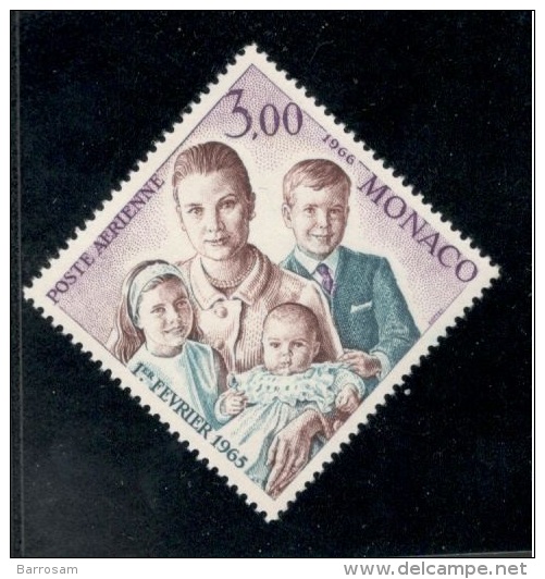 Monaco1966: Yvert PA85 Mnh** - Poste Aérienne