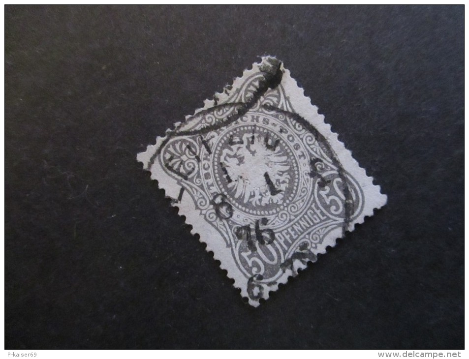 Deutsches Reich 1875 / 1879, Freimarken Ziffer Bzw. Reichsadler, Wertangabe "Pfennige" - Geprüft - Used Stamps